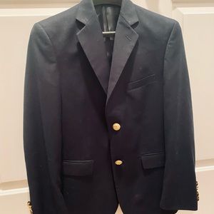 Size 16 boys navy blazer.